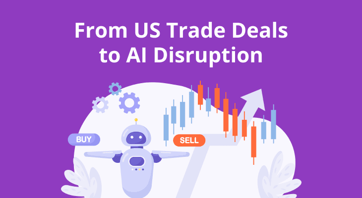 From US Trade Deals to AI Disruption: Global Forces Shaping India’s Stock Market in 2026 From US Trade Deals to AI Disruption: Global Forces Shaping India’s Stock Market in 2026