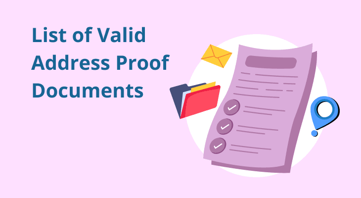 List of Valid Address Proof Documents
